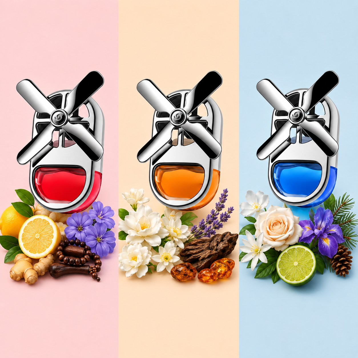 Car Air Freshener Vent Clips – Stylish Long-Lasting Fragrance