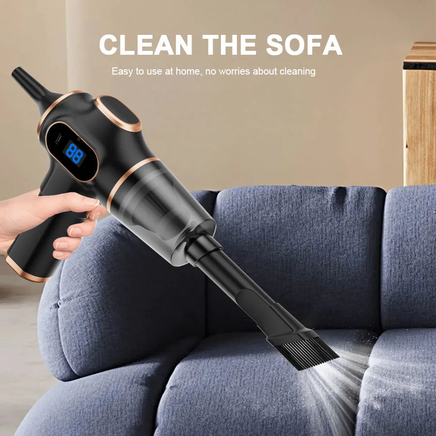 Carmaniac™ Portable Cordless Car Vacuum Cleaner