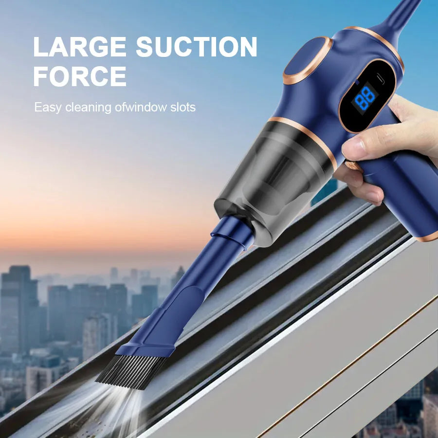 Carmaniac™ Portable Cordless Car Vacuum Cleaner
