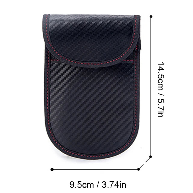 Carmaniac™ KeyGuard RFID Signal-Blocking Faraday Pouch