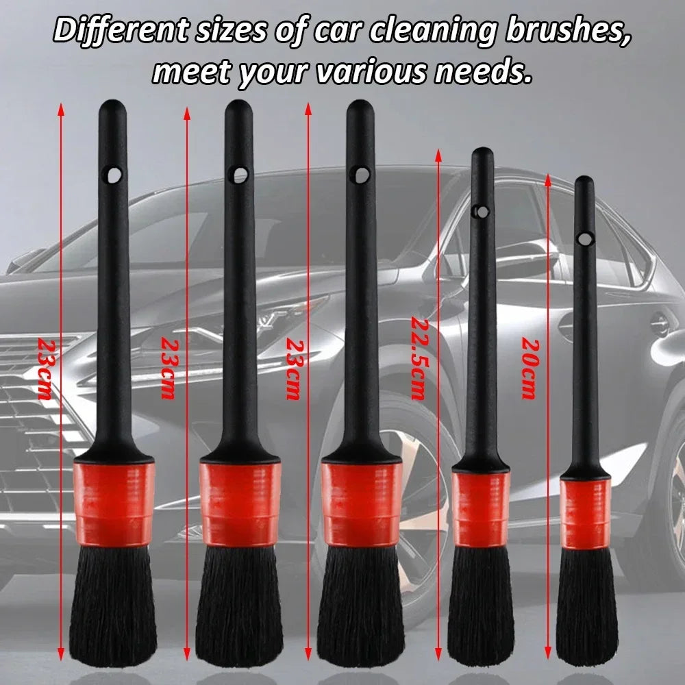 Car Interior Detailing Kit – Brushes, Towels & Drill Attachments