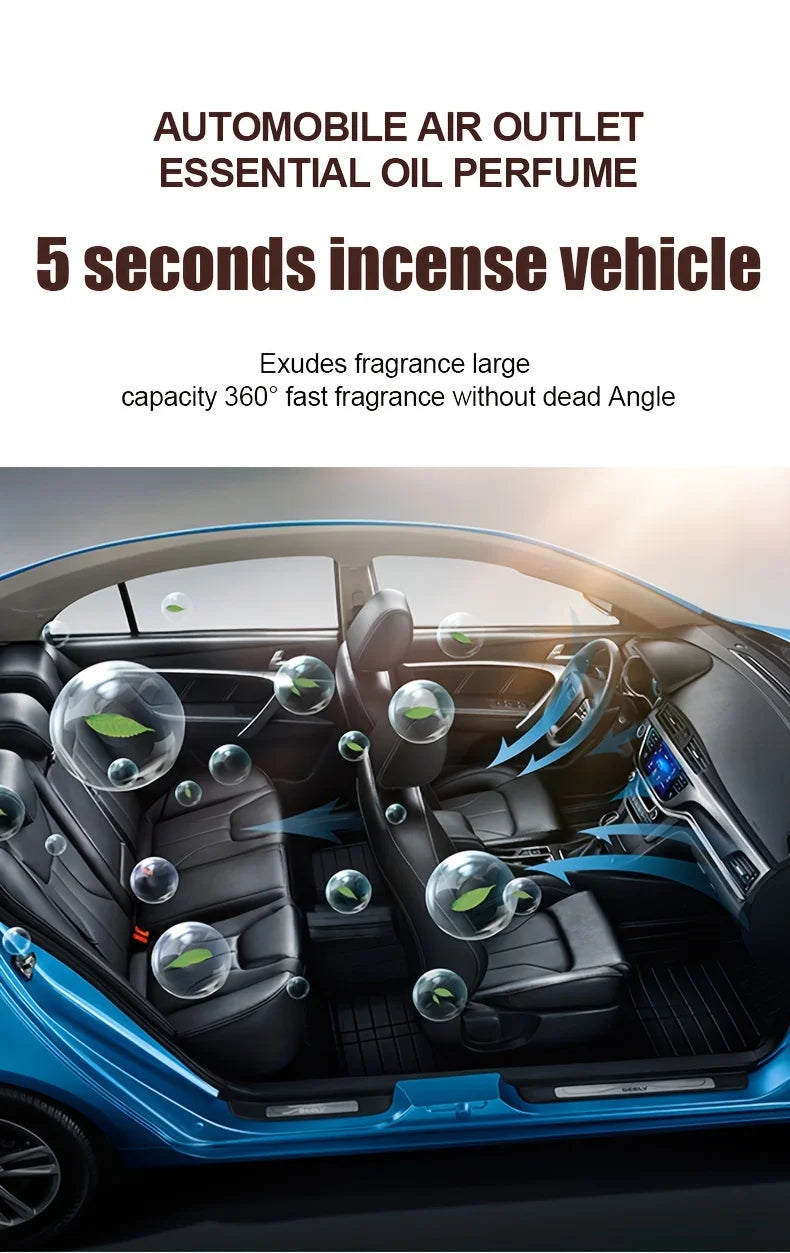 Car Air Freshener Vent Clips – Stylish Long-Lasting Fragrance