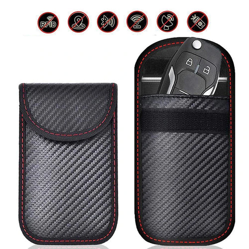 Carmaniac™ KeyGuard RFID Signal-Blocking Faraday Pouch