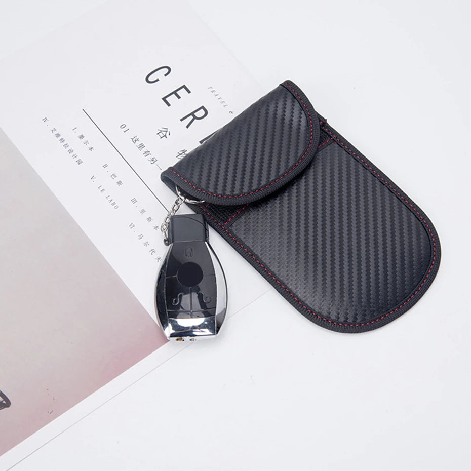Carmaniac™ KeyGuard RFID Signal-Blocking Faraday Pouch