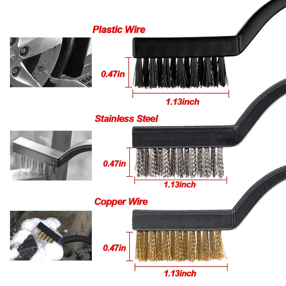 Car Interior Detailing Kit – Brushes, Towels & Drill Attachments