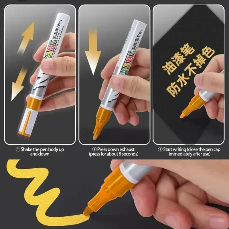 Car Scratch Repair Pen – Waterproof Paint Touch-Up Marker