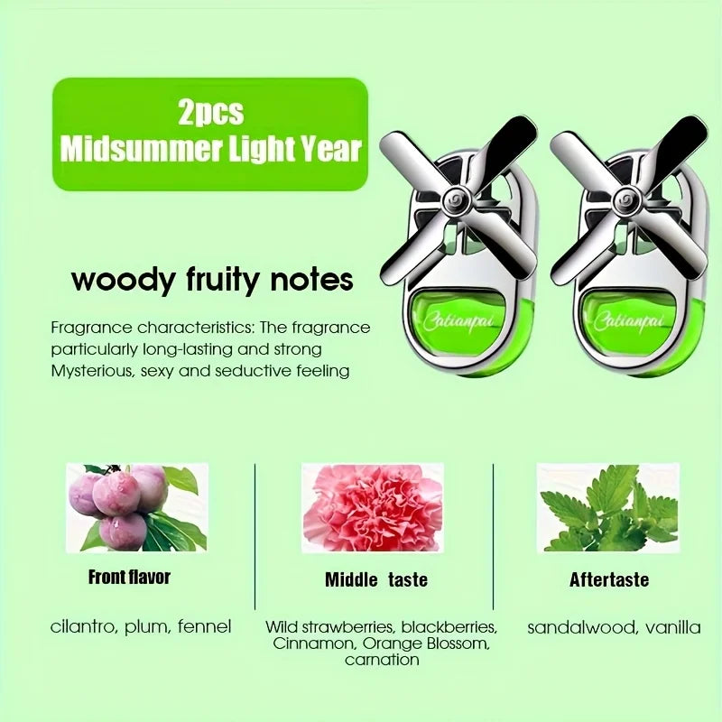 Car Air Freshener Vent Clips – Stylish Long-Lasting Fragrance