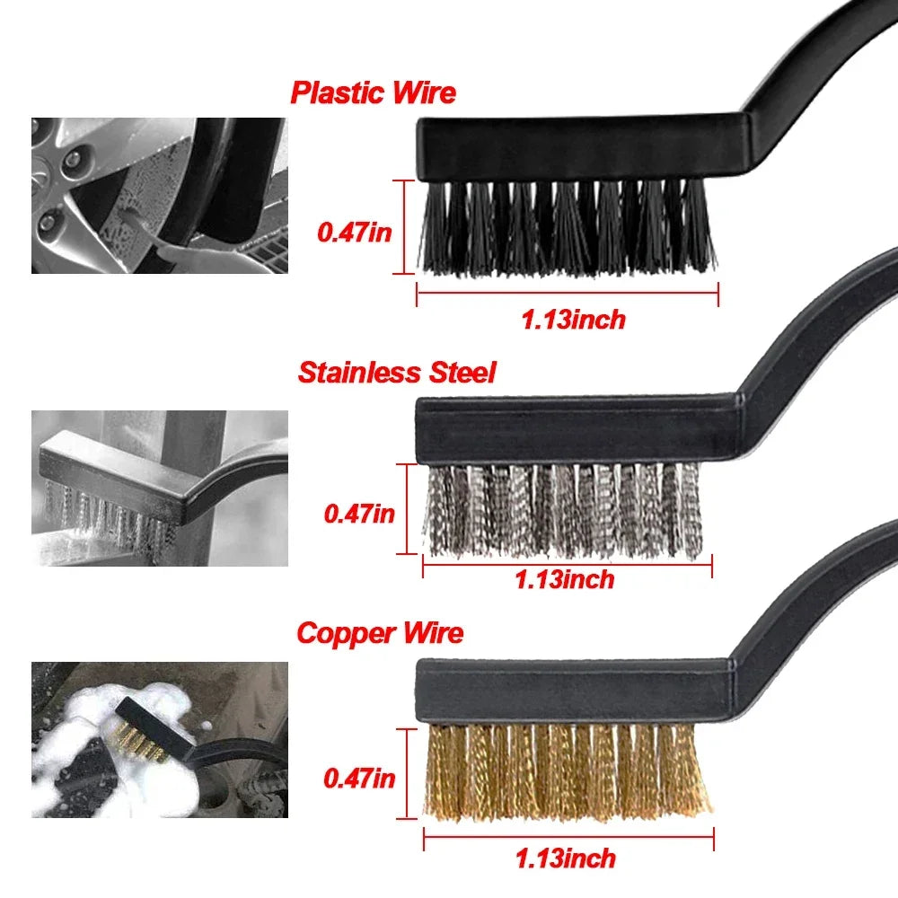 Car Interior Detailing Kit – Brushes, Towels & Drill Attachments