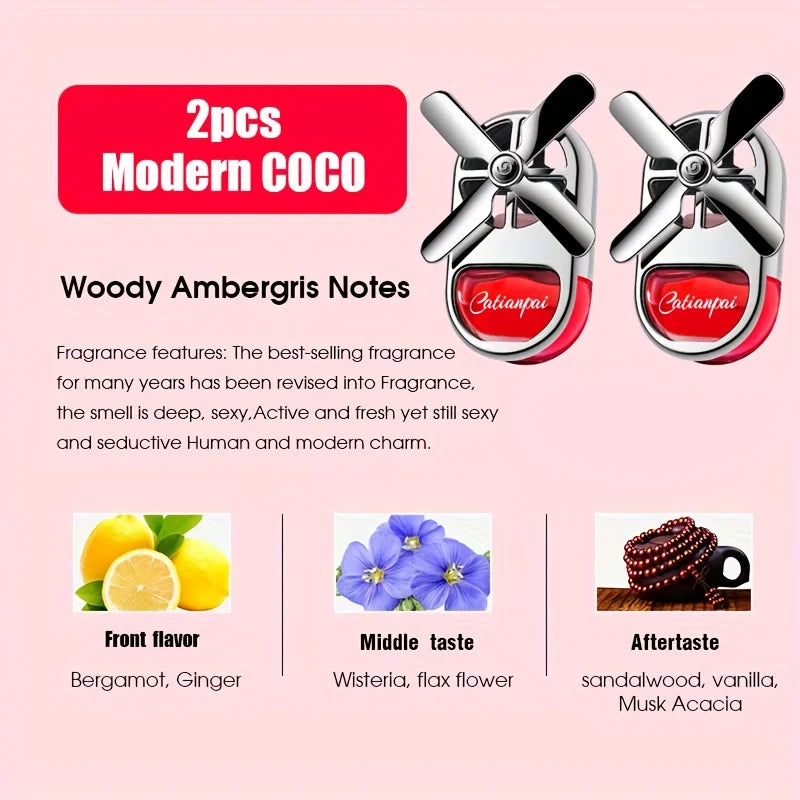 Car Air Freshener Vent Clips – Stylish Long-Lasting Fragrance