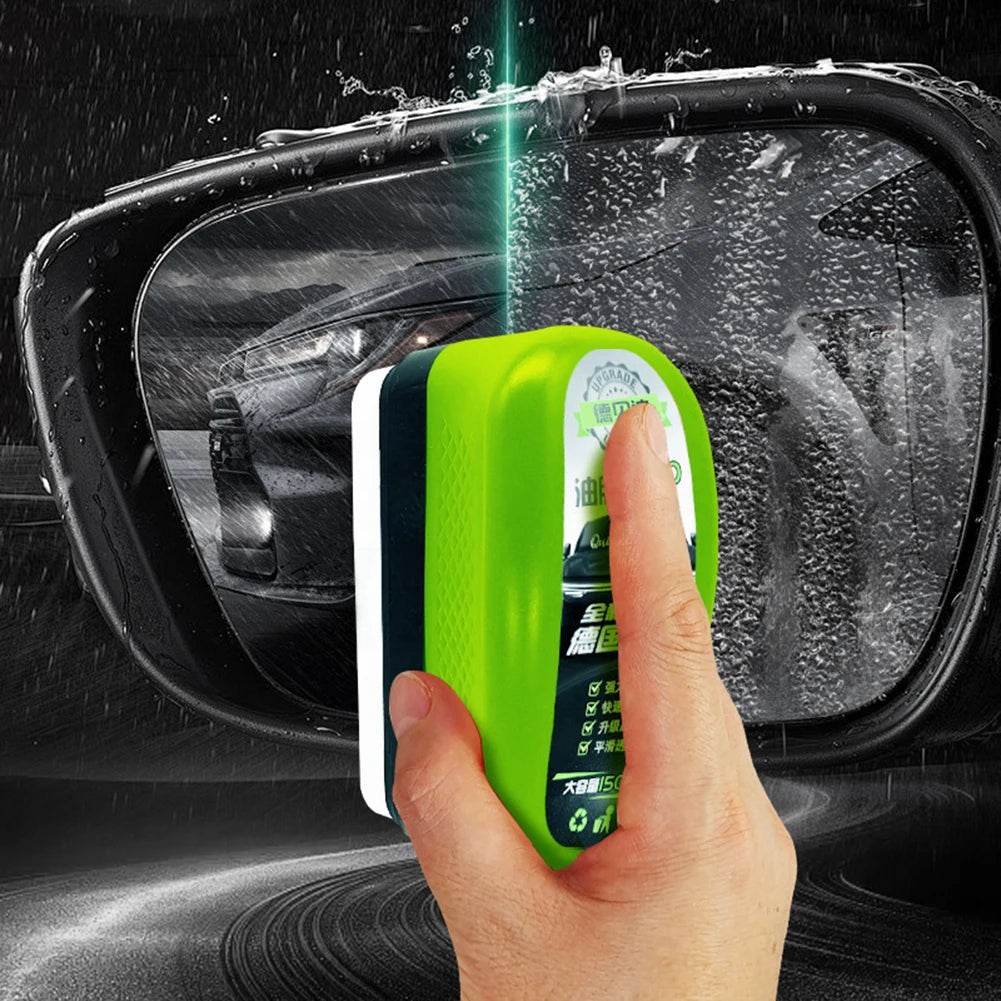 Car Glass Oil Film Remover – Windshield & Window Cleaner