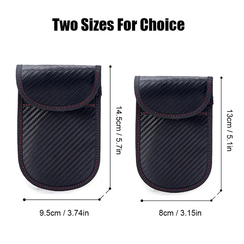 Carmaniac™ KeyGuard RFID Signal-Blocking Faraday Pouch