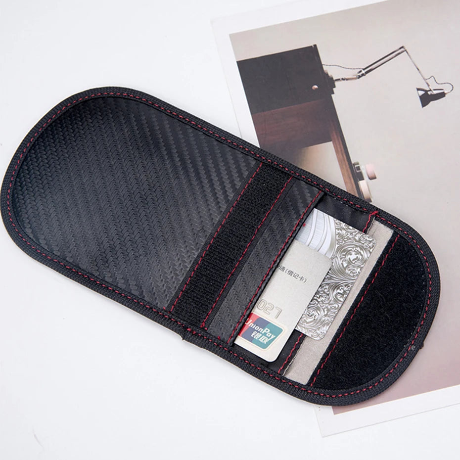 Carmaniac™ KeyGuard RFID Signal-Blocking Faraday Pouch