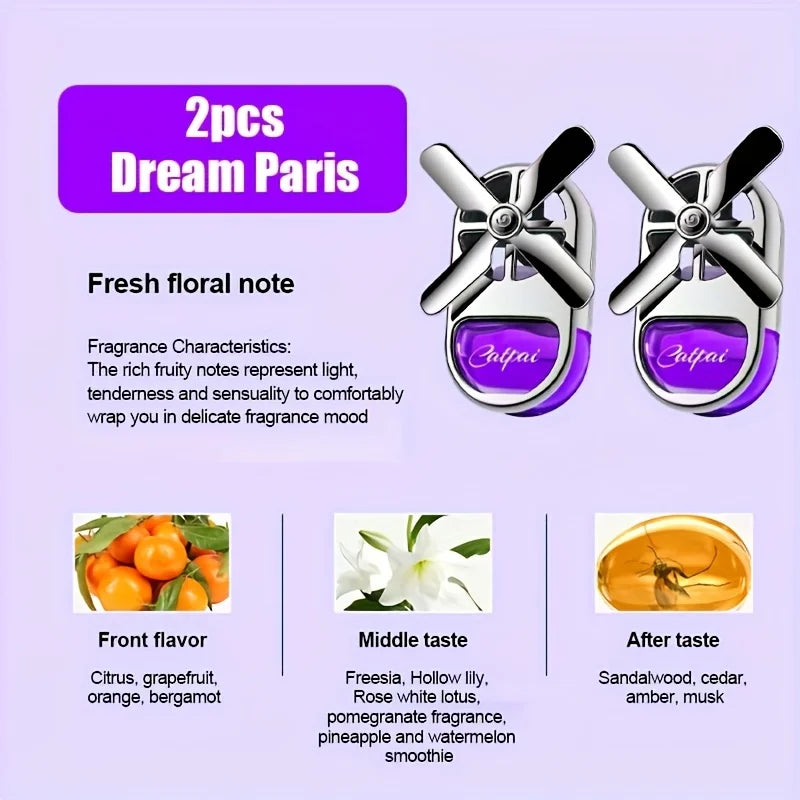 Car Air Freshener Vent Clips – Stylish Long-Lasting Fragrance