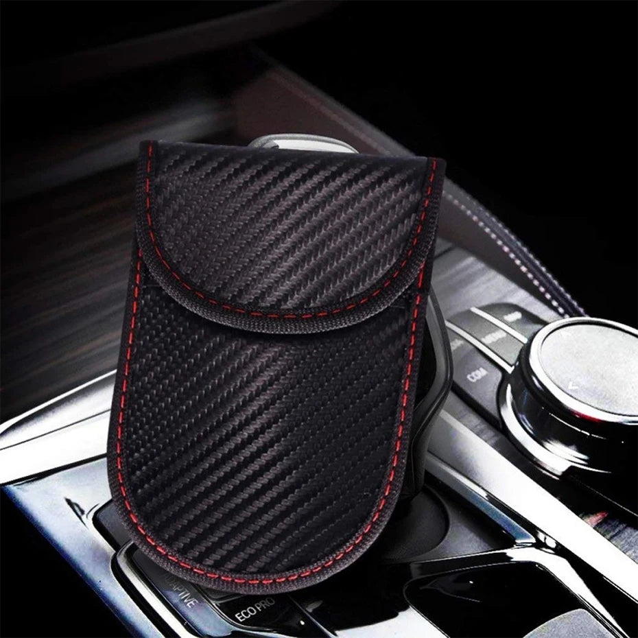 Carmaniac™ KeyGuard RFID Signal-Blocking Faraday Pouch