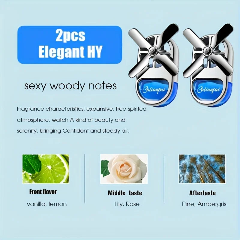 Car Air Freshener Vent Clips – Stylish Long-Lasting Fragrance