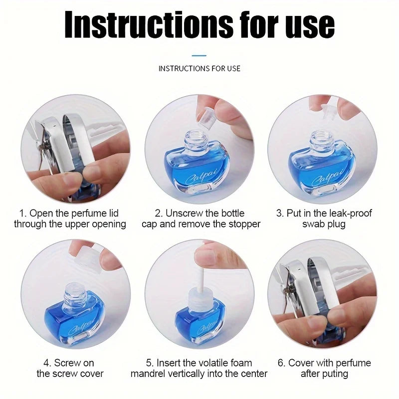 Car Air Freshener Vent Clips – Stylish Long-Lasting Fragrance