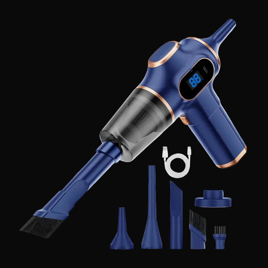Carmaniac™ Portable Cordless Car Vacuum Cleaner